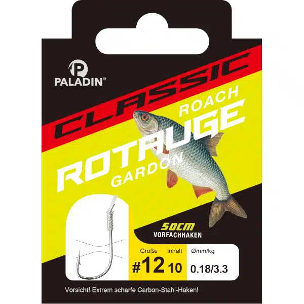 Paladin Rotaugenhaken Vorfachhaken