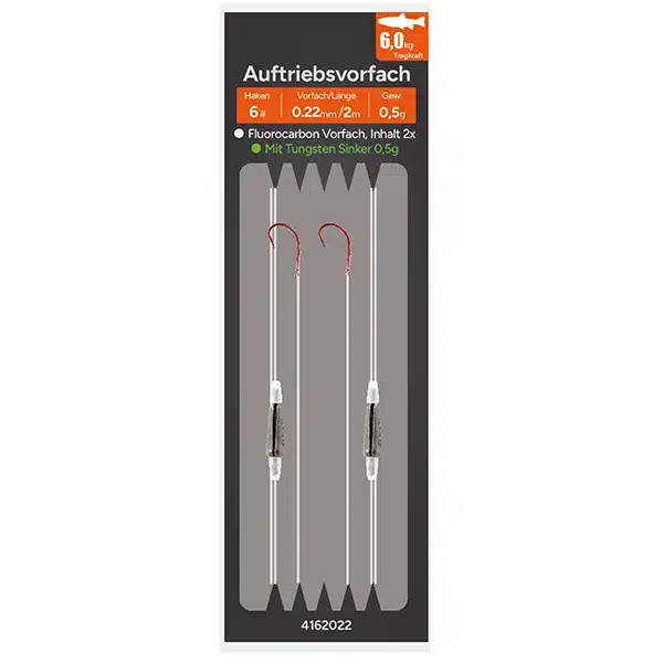 Paladin Auftriebsvorfach mit Tungsten Sinker