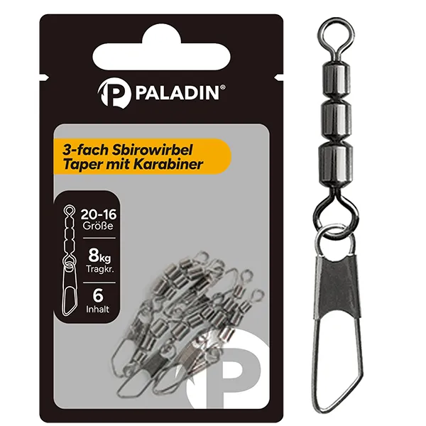 Paladin Sbirowirbel Taper mit Karabiner
