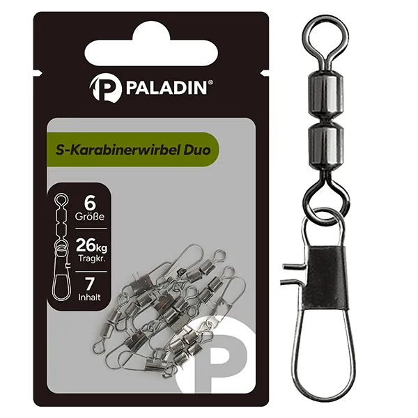 Paladin S-Karabinerwirbel Duo
