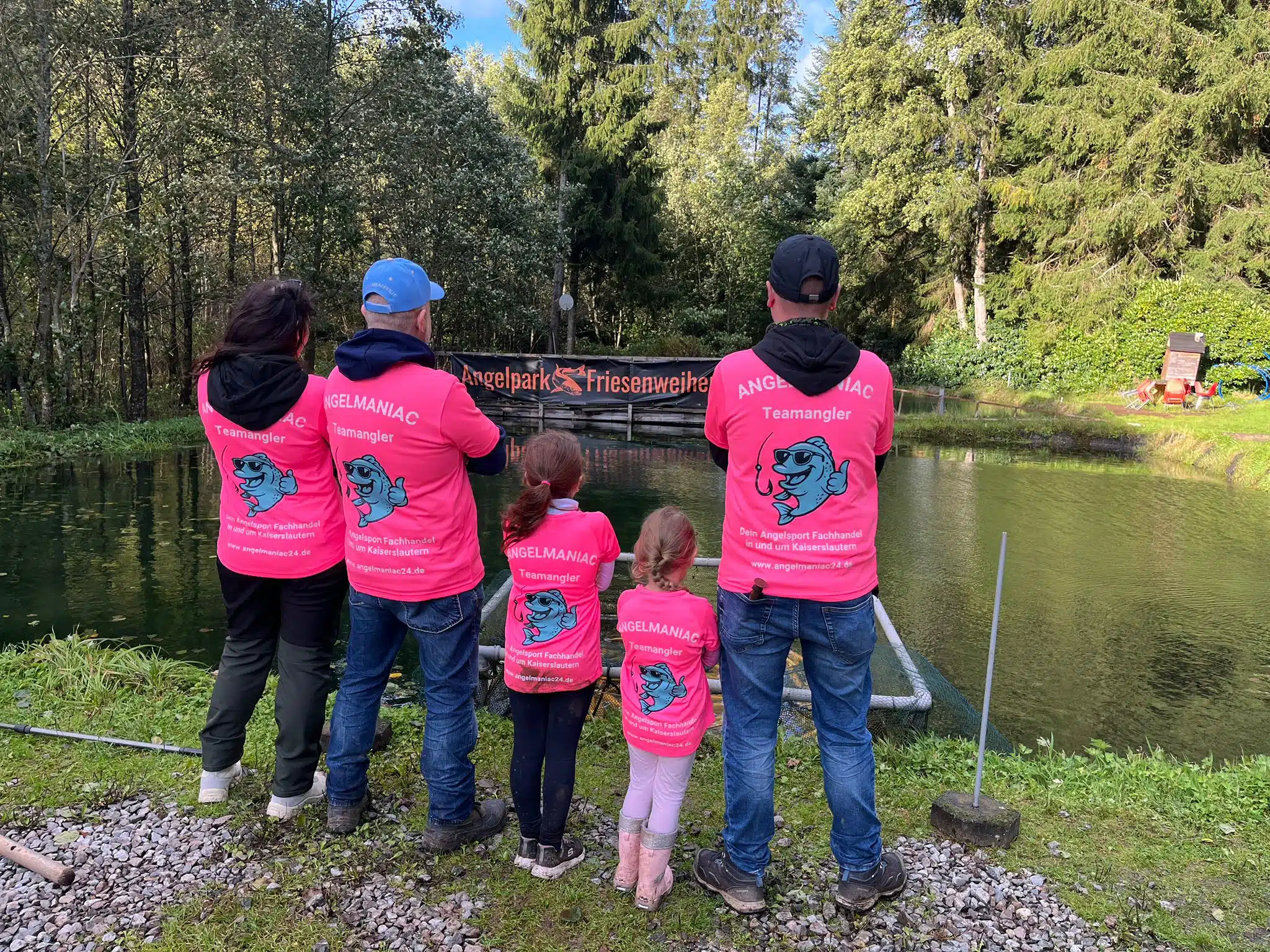 Kinderangeln 2025 Angelpark Friesenweiher AngelManiac24