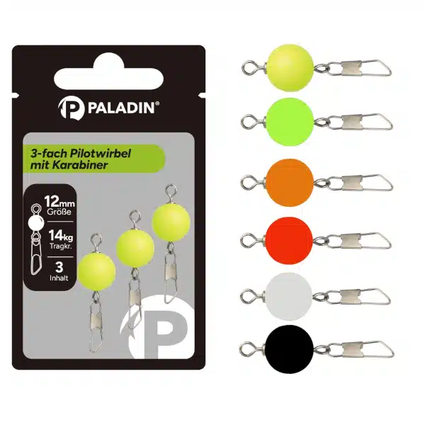 Paladin Pilotwirbel, Wirbel mit Karabiner