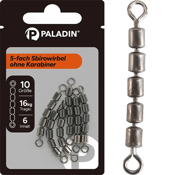 Paladin 5-fach Sbirowirbel ohne Karabiner