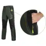 Reißverschlusstaschen der Delphin ThermoTEX Plus+ Outdoor- und Angelhose