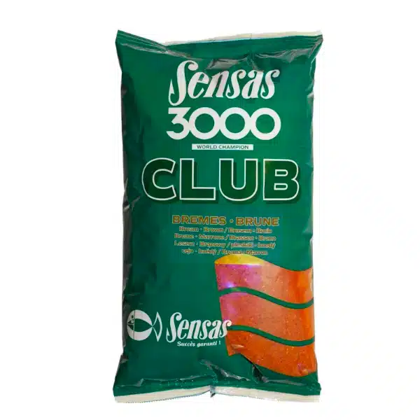 Sensas 3000 Club Brassen Braun 1KG Angelfutter