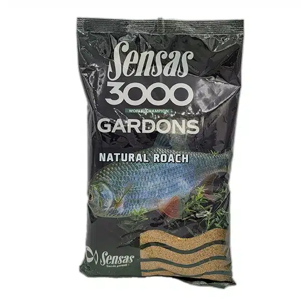 Sensas 3000 Gardons Natural Roach 1Kg Angelfutter