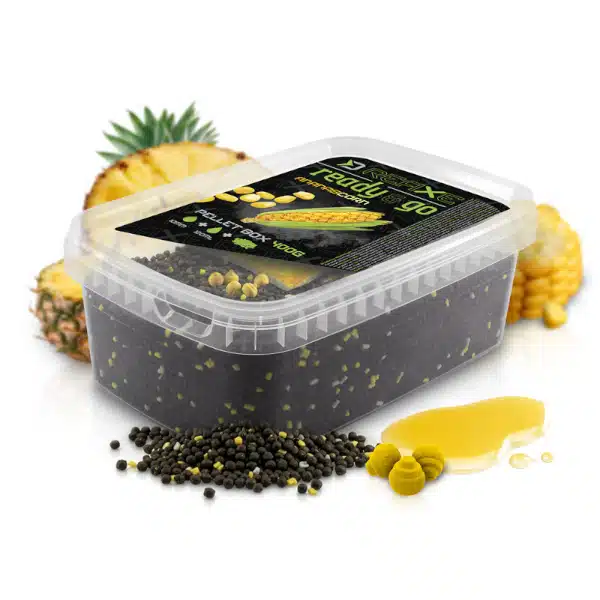 Pellet Box Delphin Reaxe Mais Ananas – Method Feeder Set