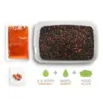 Pellet Box Delphin Reaxe Mango-Pfirsisch – Method Feeder Set Inhalt