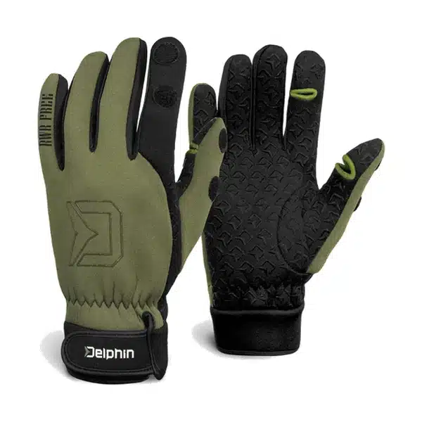 Handschuhe Delphin RWR Free Angeln im Winter