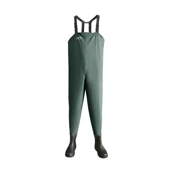 Lineaeffe Wathose PVC zum Angeln in Grau und Grün