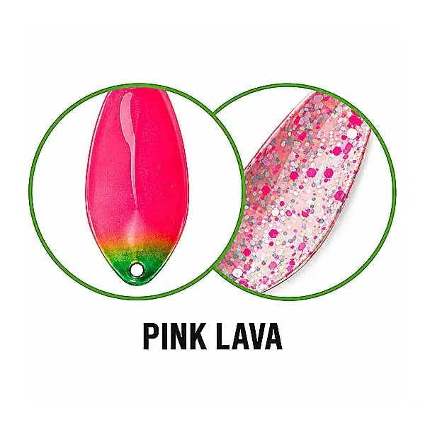 Nomura yato spoon pink lava Nomura Yato Spoon Pink Lava zum Forellenangeln